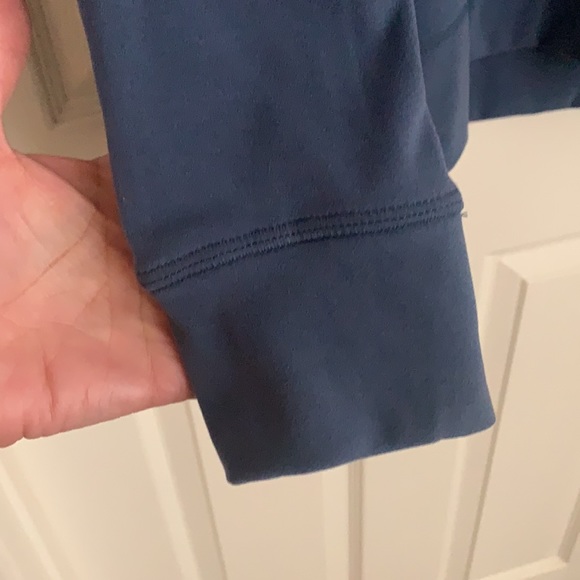 NWT! 32 Degrees Women's Fleece Crewneck Pullover Sweatshirt, color- Indigo - Picture 4 of 8